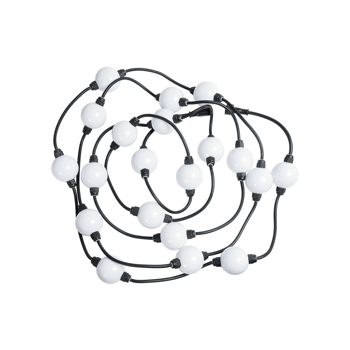 GLOBOSTAR® DIGICHAIN 73722 Ψηφιακή Pixel Addressable Γιρλάντα LED 28W 1400lm 360° DC 24V Αδιάβροχο IP65 60 x SMD3535 Chip 20 x Pixel Πολύχρωμο RGB Dimmable SPI/TTL Protocol IC WS2811/SM16703P - Sanan SMD Chip - Μ460 x Π5 x Υ5cm - Πακέτο 20 Τεμαχίων - 3...