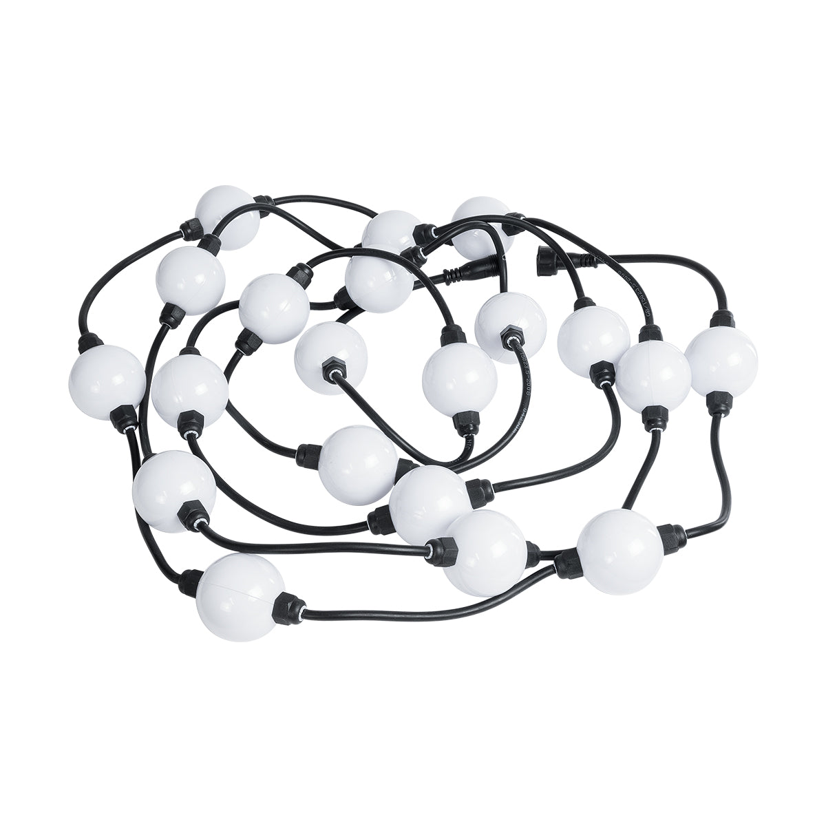 GLOBOSTAR® DIGICHAIN 73722 Ψηφιακή Pixel Addressable Γιρλάντα LED 28W 1400lm 360° DC 24V Αδιάβροχο IP65 60 x SMD3535 Chip 20 x Pixel Πολύχρωμο RGB Dimmable SPI/TTL Protocol IC WS2811/SM16703P - Sanan SMD Chip - Μ460 x Π5 x Υ5cm - Πακέτο 20 Τεμαχίων - 3...