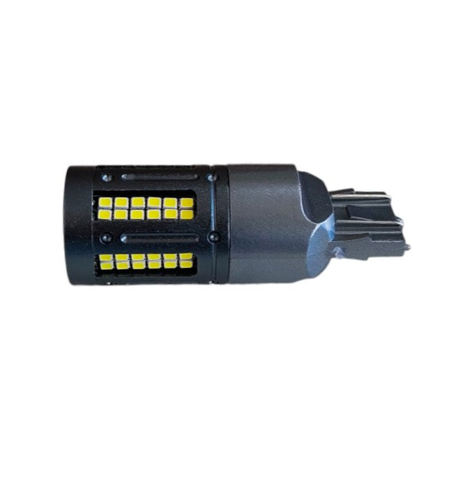 12V-30V-Φώτα αυτοκινήτου 6W 900 lm 84SMD 7443 T20 λαμπτήρας LED Canbus -Ψυχρο Λευκο - ledmania.gr