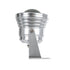 GLOBOSTAR® TREECOBINI 75591 Φωτιστικό Σποτ για Φυτά - Δέντρα LED 10W 900lm 35° DC 12V Αδιάβροχο IP65 Θερμό Λευκό 2700K Dimmable - Bridgelux COB Chip - Νίκελ Βούρτσας - Μ7 x 10.5 x Υ8.5cm - 2 Χρόνια Εγγύηση