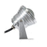 GLOBOSTAR® TREECOBINI 75591 Φωτιστικό Σποτ για Φυτά - Δέντρα LED 10W 900lm 35° DC 12V Αδιάβροχο IP65 Θερμό Λευκό 2700K Dimmable - Bridgelux COB Chip - Νίκελ Βούρτσας - Μ7 x 10.5 x Υ8.5cm - 2 Χρόνια Εγγύηση
