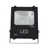 GLOBOSTAR® RGBFLOOD 75600 Προβολέας με IR Ασύρματο Χειριστήριο LED 10W 650lm 120° AC 220-240V Αδιάβροχο IP66 Πολύχρωμο RGB Dimmable - Μαύρο Ματ - Μ11 x Π4 x Υ13.5cm - 2 Χρόνια Εγγύηση