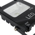 GLOBOSTAR® RGBFLOOD 75600 Προβολέας με IR Ασύρματο Χειριστήριο LED 10W 650lm 120° AC 220-240V Αδιάβροχο IP66 Πολύχρωμο RGB Dimmable - Μαύρο Ματ - Μ11 x Π4 x Υ13.5cm - 2 Χρόνια Εγγύηση