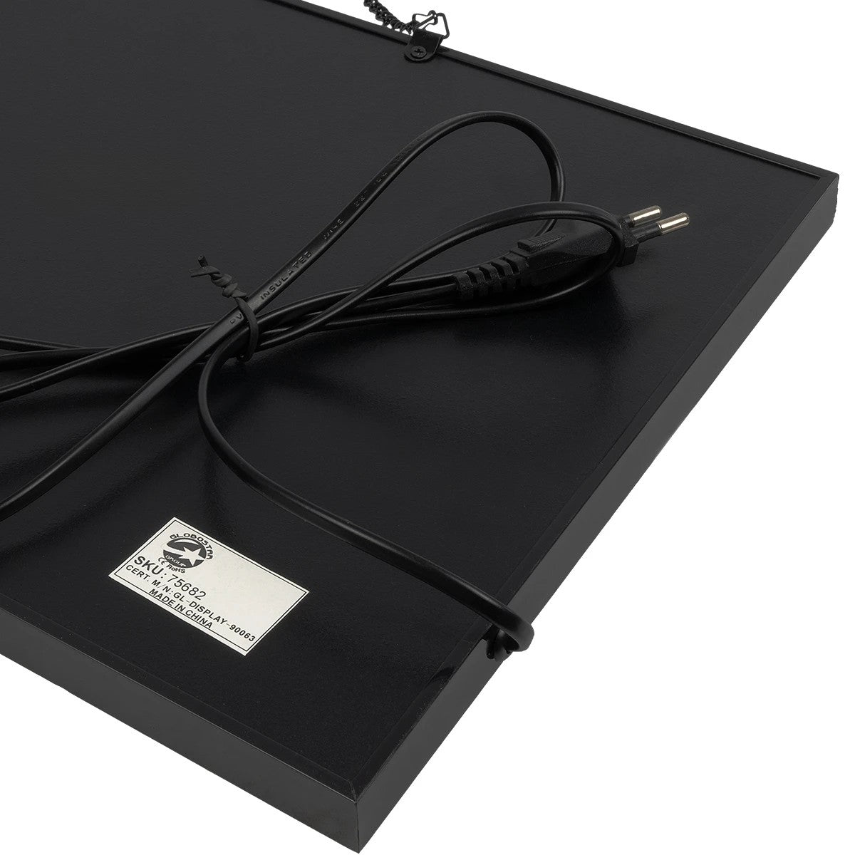 GLOBOSTAR® SIGN 75682 Διακοσμητικό Φωτιστικό Τοίχου Ένδειξης / Σήμανσης "OPEN 24 HOURS" LED 5W 150lm 120° AC 220-240V IP20 Πολύχρωμο - Μαύρο - Μ48 x Π25 x Υ2cm - 2 Χρόνια Εγγύηση - ledmania.gr