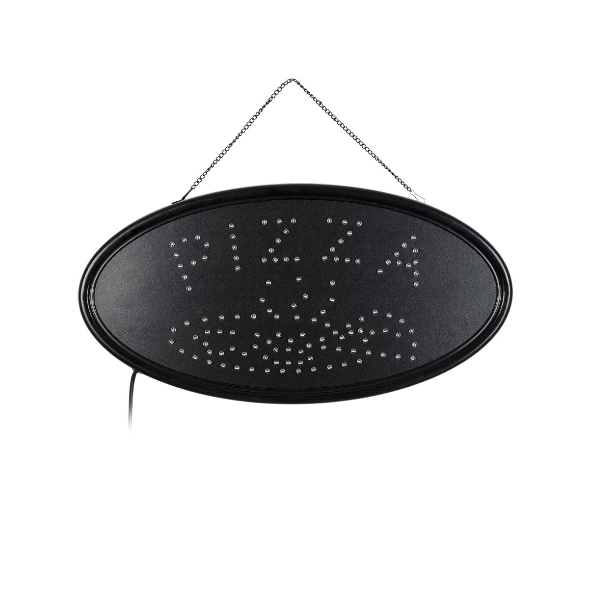 GloboStar® 75685 Φωτιστικό Ταμπέλα LED Οβάλ Σήμανσης PIZZA 3W με Πρίζα AC 230V - Μ48 x Π1.8 x Υ24.5cm - ledmania.gr