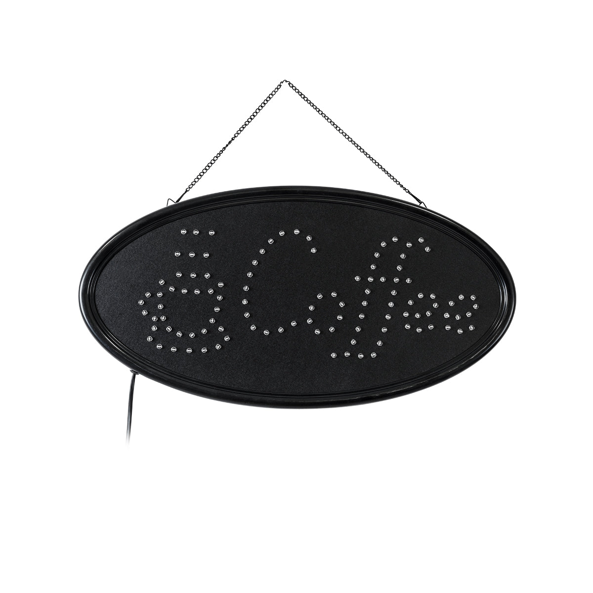 GloboStar® 75687 Φωτιστικό Ταμπέλα LED Οβάλ Σήμανσης COFFEE με Πρίζα AC 230V Μ48 x Π1.8 x Υ24.5cm - ledmania.gr