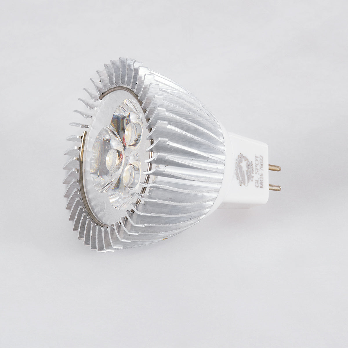 GLOBOSTAR® TRIBOO 76020 Σποτ GU5.3 MR16 LED 3W 300lm 30° DC 12V IP20 Ψυχρό Λευκό 6000K - Μ5 x Π5 x Υ5.2cm - 3 Χρόνια Εγγύηση