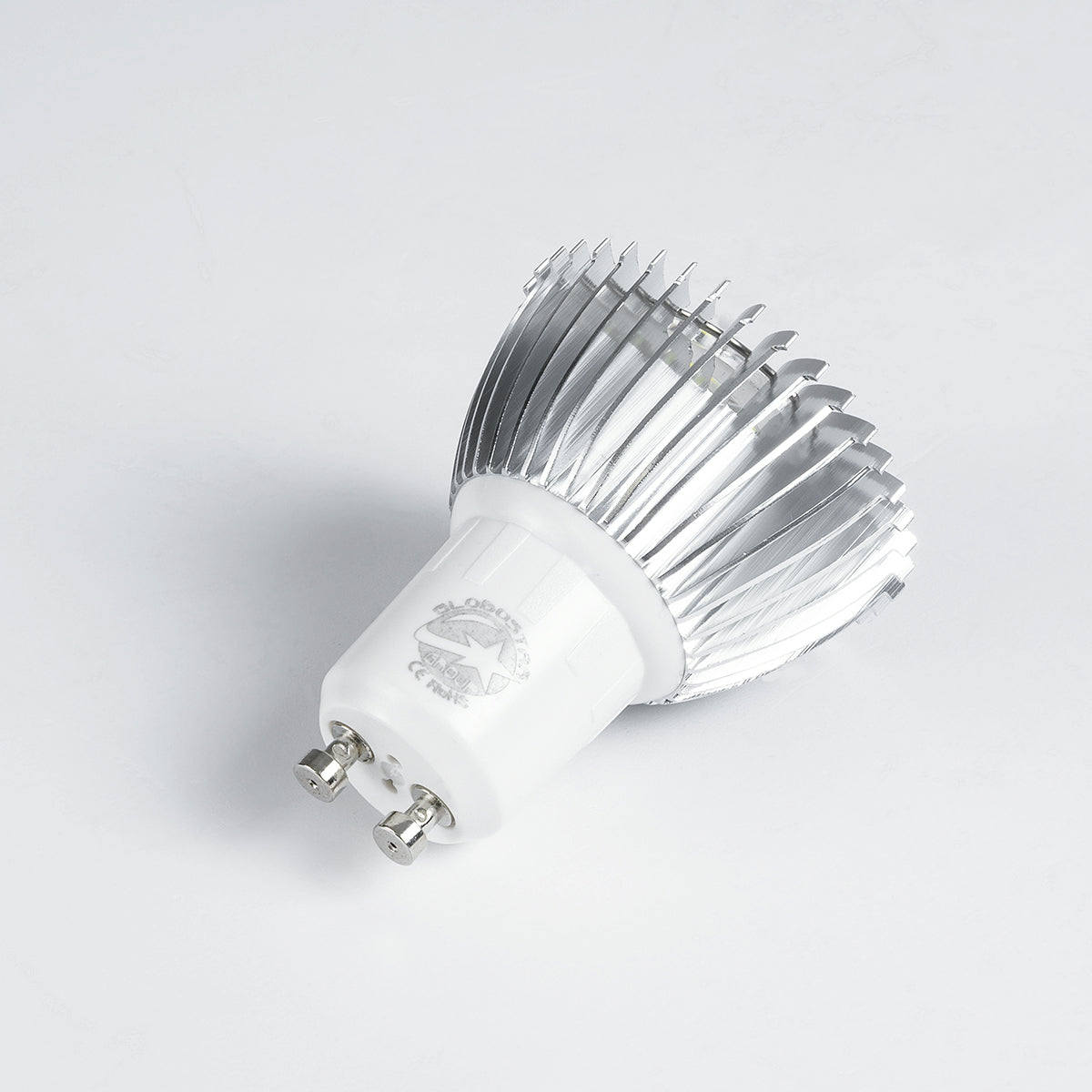GLOBOSTAR® TRIBOO 76031 Σποτ GU10 MR16 LED 3W 280lm 45° AC 220-240V IP20 Φυσικό Λευκό 4500K - Μ5 x Π5 x Υ5.5cm - 3 Χρόνια Εγγύηση - ledmania.gr