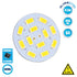 GloboStar® 76102 Λάμπα G4 Back Pin LED 12 SMD 5630 4.5W 8V-32V 450lm 120° Ψυχρό Λευκό 6000K Dimmable - ledmania.gr