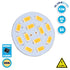 GloboStar® 76103 Λάμπα G4 Back Pin LED 12 SMD 5630 4.5W 8V-32V 410lm 120° Θερμό Λευκό 3000K Dimmable - ledmania.gr
