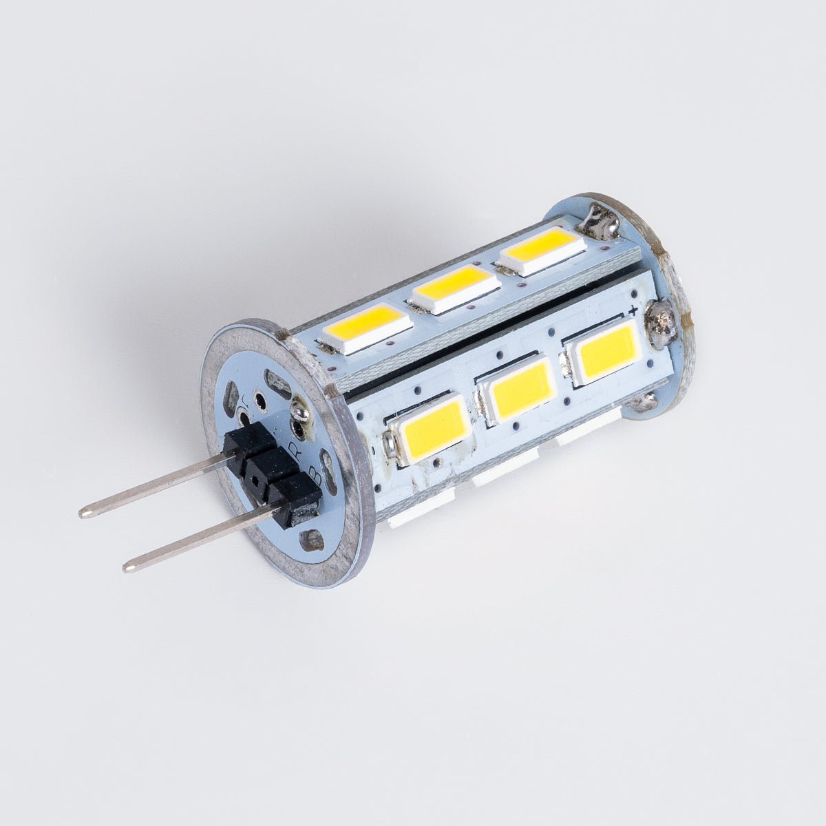 GloboStar® 76133 Λάμπα LED G4 SMD 5630 5W 600lm 320° DC 12-24V IP20 Φ1.8 x Υ4.3cm Ψυχρό Λευκό 6000K Dimmable - 2 Χρόνια Εγγύηση - ledmania.gr