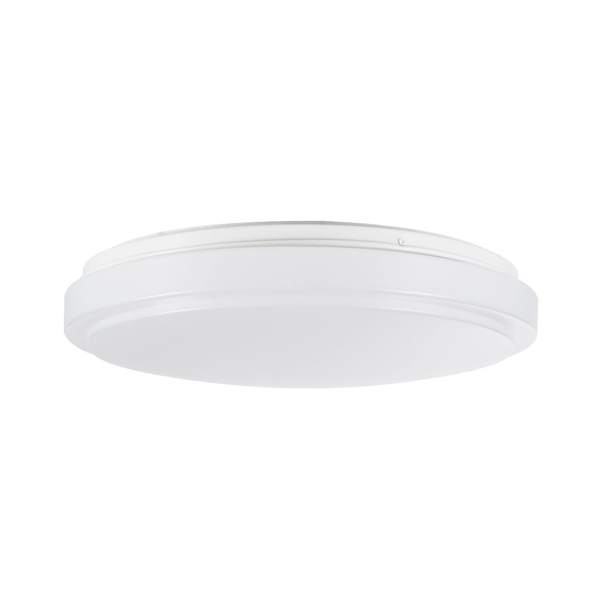 GLOBOSTAR® SENSORANO 60995 Φωτιστικό Πλαφονιέρα Οροφής με Ανιχνευτή Microwave / Αισθητήρα Κίνησης LED 30W 3000lm 120° AC 220-240V Αδιάβροχο IP54 Φυσικό Λευκό 4500K - Lumileds SMD Chip - Λευκό Γαλακτερό - Μ38 x Π38 x Υ5.3cm - 3 Χρόνια Εγγύηση