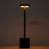 GloboStar® JOJO 76520 Μοντέρνο Επιτραπέζιο Φωτιστικό Πορτατίφ LED 1.5W 105lm 120° DC 5V Επαναφορτιζόμενο με Μπαταρία Li-ion 1800mAh - Διακόπτη Αφής με 3 Εναλλαγές Φωτισμού CCT Θερμό - Φυσικό - Ψυχρό 1500K - 4500K - 6000K Dimmable - D8 x H34cm - Μαύρο - ledmania.gr