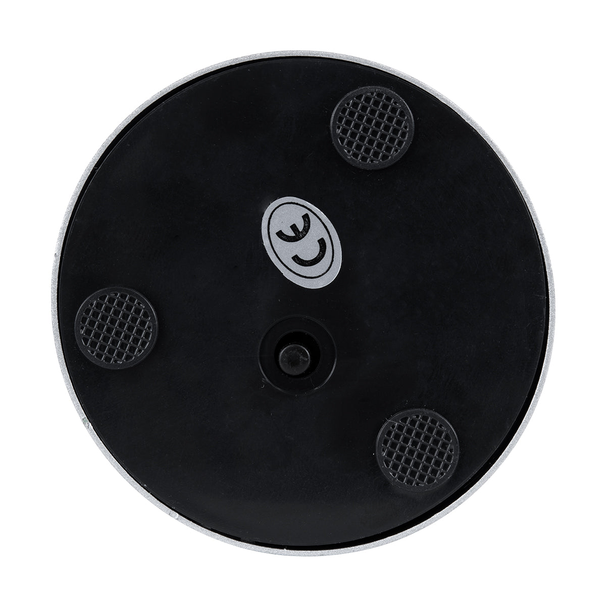 GloboStar® JOJO 76521 Μοντέρνο Επιτραπέζιο Φωτιστικό Πορτατίφ LED 1.5W 105lm 120° DC 5V Επαναφορτιζόμενο με Μπαταρία Li-ion 1800mAh - Διακόπτη Αφής με 3 Εναλλαγές Φωτισμού CCT Θερμό - Φυσικό - Ψυχρό 1500K - 4500K - 6000K Dimmable - D8 x H34cm - Ασημί - ledmania.gr