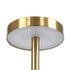 GloboStar® JOJO 76523 Μοντέρνο Επιτραπέζιο Φωτιστικό Πορτατίφ LED 1.5W 105lm 120° DC 5V Επαναφορτιζόμενο με Μπαταρία Li-ion 1800mAh - Διακόπτη Αφής με 3 Εναλλαγές Φωτισμού CCT Θερμό - Φυσικό - Ψυχρό 1500K - 4500K - 6000K Dimmable - D8 x H34cm - Χρυσό - ledmania.gr