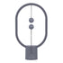 GloboStar® 76545 Επιτραπέζιο Φωτιστικό Πορτατίφ LED 15W 1500lm 360° DC 5V IP20 Θερμό Λευκό 2700K Γκρι & Λευκό Πλαστικό - Μ14 x Π5.5 x Υ24.8cm - 2 Xρόνια Εγγύηση - ledmania.gr