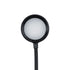 GLOBOSTAR® OLDY 76563 Μοντέρνο Επιτραπέζιο Φωτιστικό Γραφείου με Ασύρματη Φόρτιση 15W 3A, 5W Bluetooth Ηχείο & Ψηφιακό Ρολόι LED 3W 300lm 120° DC 5V με USB-C IP20 Ρυθμιζόμενο Λευκό CCT με Αφή 2700K/4500K/6000K Dimmable - Sanan SMD Chip - Μαύρο - Μ13 x ...