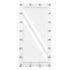GloboStar® MAKEUP MIRROR-160x80-4 Μοντέρνος Καθρέπτης Μακιγιάζ με Πλαίσιο Φυσικού Ξύλου με Διακόπτη On/Off 20 x E27 AC220-240V - Μ80 x Π7 x Υ160cm - Λευκή Λάκα - ledmania.gr