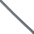 GLOBOSTAR® DECOCABLE 77613 Υφασμάτινο Καλώδιο 2 x 0.75mm² IP20 - Άσπρο & Μαύρο - Μ100 x Π0.6 x Υ0.6cm