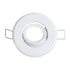 GloboStar® DELTA 77800 Χωνευτό Κινούμενο Στρόγγυλο Σποτ Οροφής για Λάμπα MR11 με Βάση GU5.3 ή GU10 - IP20 - Μεταλλικό - Φ70 x Υ21mm - Λευκό - 5 Χρόνια Εγγύηση - ledmania.gr
