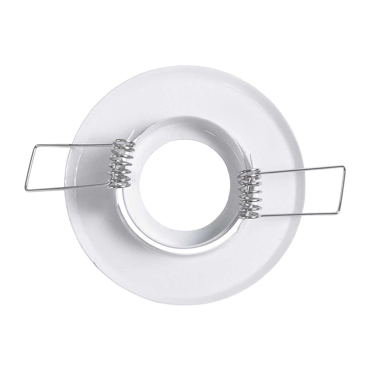 GloboStar® DELTA 77800 Χωνευτό Κινούμενο Στρόγγυλο Σποτ Οροφής για Λάμπα MR11 με Βάση GU5.3 ή GU10 - IP20 - Μεταλλικό - Φ70 x Υ21mm - Λευκό - 5 Χρόνια Εγγύηση - ledmania.gr