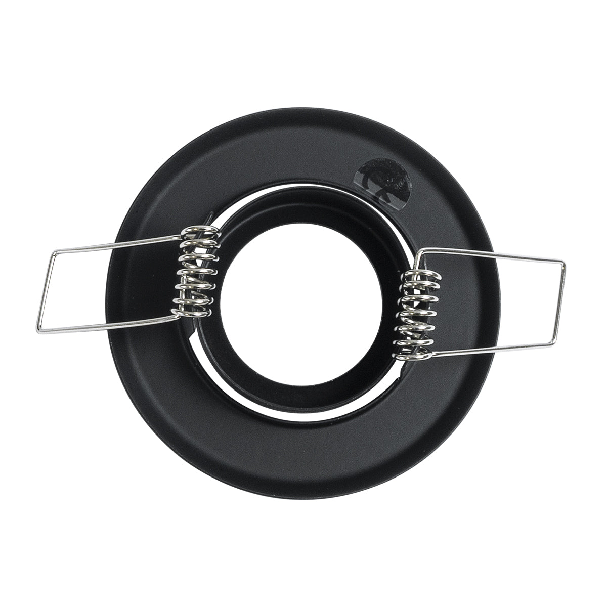 GloboStar® DELTA 77801 Χωνευτό Κινούμενο Στρόγγυλο Σποτ Οροφής για Λάμπα MR11 με Βάση GU5.3 ή GU10 - IP20 - Μεταλλικό - Φ70 x Υ21mm - Μαύρο - 5 Χρόνια Εγγύηση - ledmania.gr