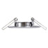 GloboStar® DELTA 77803 Χωνευτό Κινούμενο Στρόγγυλο Σποτ Οροφής για Λάμπα MR11 με Βάση GU5.3 ή GU10 - IP20 - Μεταλλικό - Φ70 x Υ21mm - Χρώμιο Νίκελ - 5 Χρόνια Εγγύηση - ledmania.gr