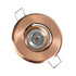 GloboStar® DELTA 77805 Χωνευτό Κινούμενο Στρόγγυλο Σποτ Οροφής για Λάμπα MR11 με Βάση GU5.3 ή GU10 - IP20 - Μεταλλικό - Φ70 x Υ21mm - Χάλκινο - 5 Χρόνια Εγγύηση - ledmania.gr