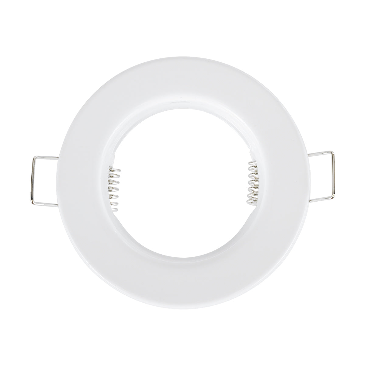 GLOBOSTAR® DELTA 77807 Χωνευτή Βάση για Σποτ MR16 με Ντουί GU10/GU5.3 IP20 - Λευκό - Μ8.3 x Π8.3 x Υ3.1cm / Q6cm - ledmania.gr