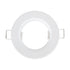 GLOBOSTAR® DELTA 77807 Χωνευτή Βάση για Σποτ MR16 με Ντουί GU10/GU5.3 IP20 - Λευκό - Μ8.3 x Π8.3 x Υ3.1cm / Q6cm - ledmania.gr