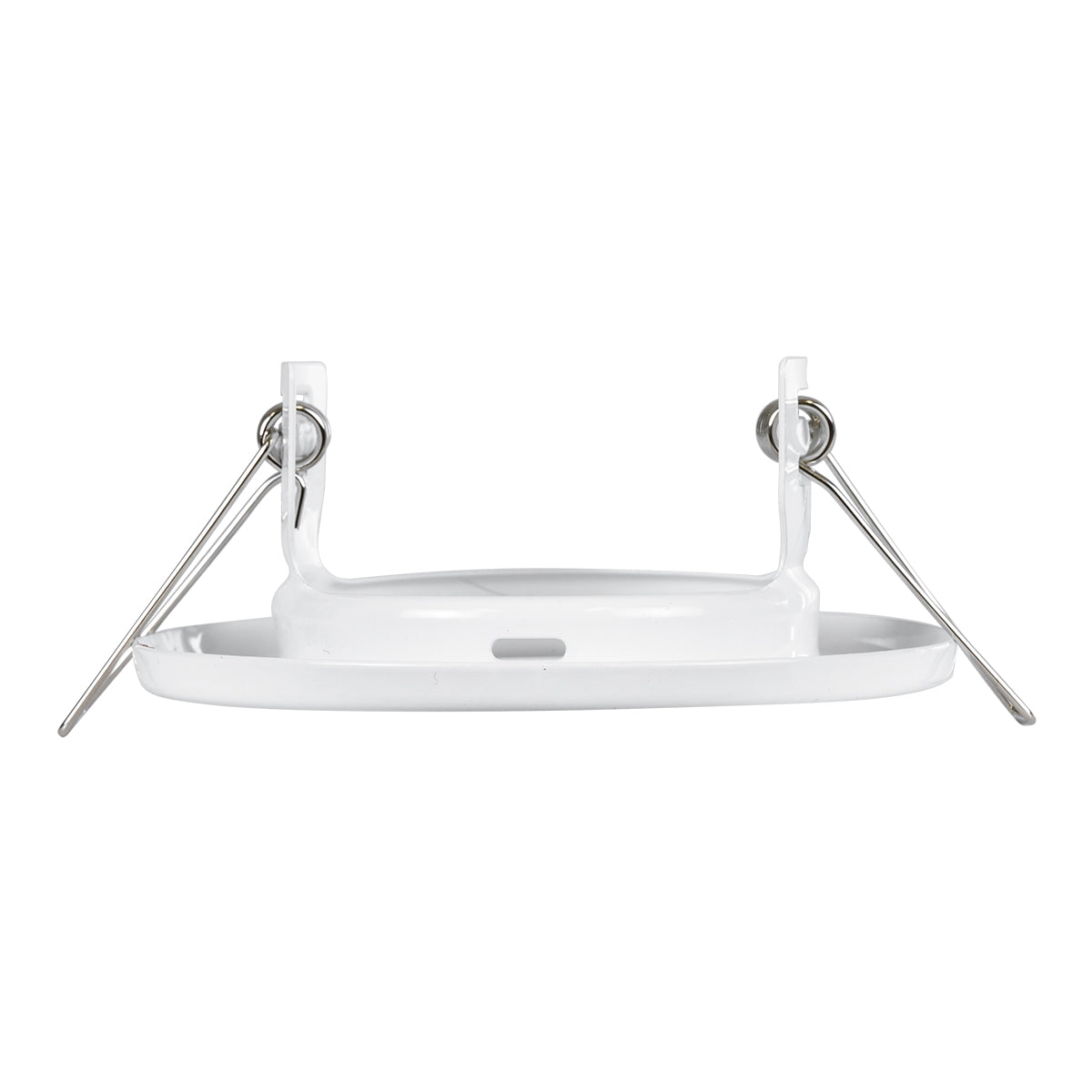 GLOBOSTAR® DELTA 77807 Χωνευτή Βάση για Σποτ MR16 με Ντουί GU10/GU5.3 IP20 - Λευκό - Μ8.3 x Π8.3 x Υ3.1cm / Q6cm - ledmania.gr