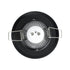 GloboStar® DELTA 77808 Χωνευτό Στρόγγυλο Σποτ Οροφής για Λάμπα MR16 με Βάση GU5.3 ή GU10 - IP20 - Μεταλλικό - Φ83 x Υ31mm - Μαύρο - 5 Χρόνια Εγγύηση - ledmania.gr
