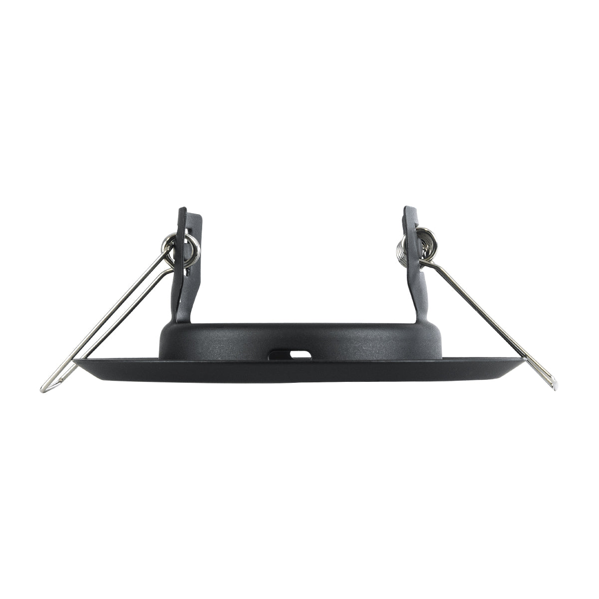 GloboStar® DELTA 77808 Χωνευτό Στρόγγυλο Σποτ Οροφής για Λάμπα MR16 με Βάση GU5.3 ή GU10 - IP20 - Μεταλλικό - Φ83 x Υ31mm - Μαύρο - 5 Χρόνια Εγγύηση - ledmania.gr