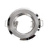GLOBOSTAR® RAFY 77809 Χωνευτή Βάση για Σποτ MR16 με Ντουί GU10/GU5.3 IP20 - Νίκελ Βούρτσας - Μ8.3 x Π8.3 x Υ3.1cm / Q6cm - ledmania.gr