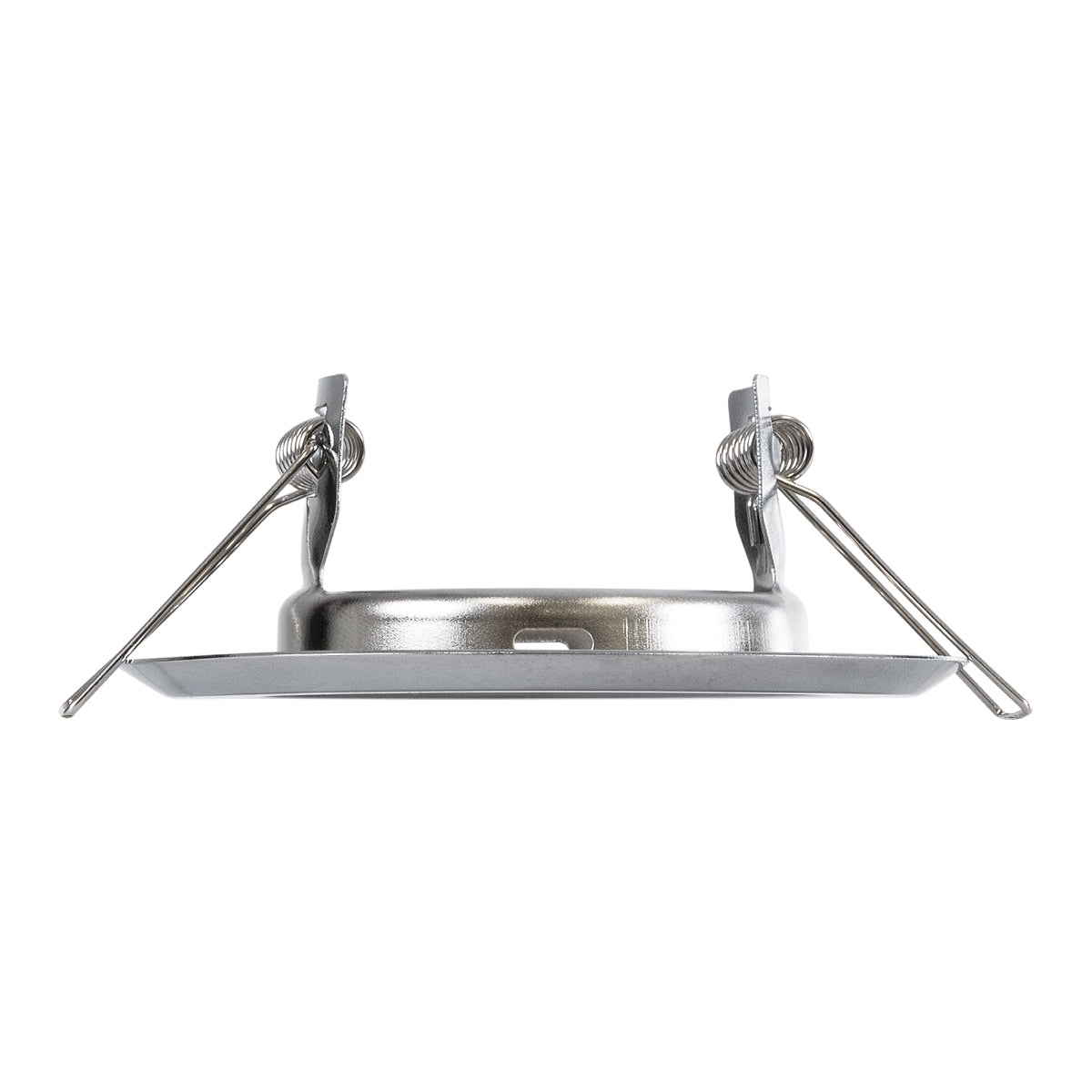 GloboStar® DELTA 77810 Χωνευτό Στρόγγυλο Σποτ Οροφής για Λάμπα MR16 με Βάση GU5.3 ή GU10 - IP20 - Μεταλλικό - Φ83 x Υ31mm - Χρώμιο Νίκελ - 5 Χρόνια Εγγύηση - ledmania.gr
