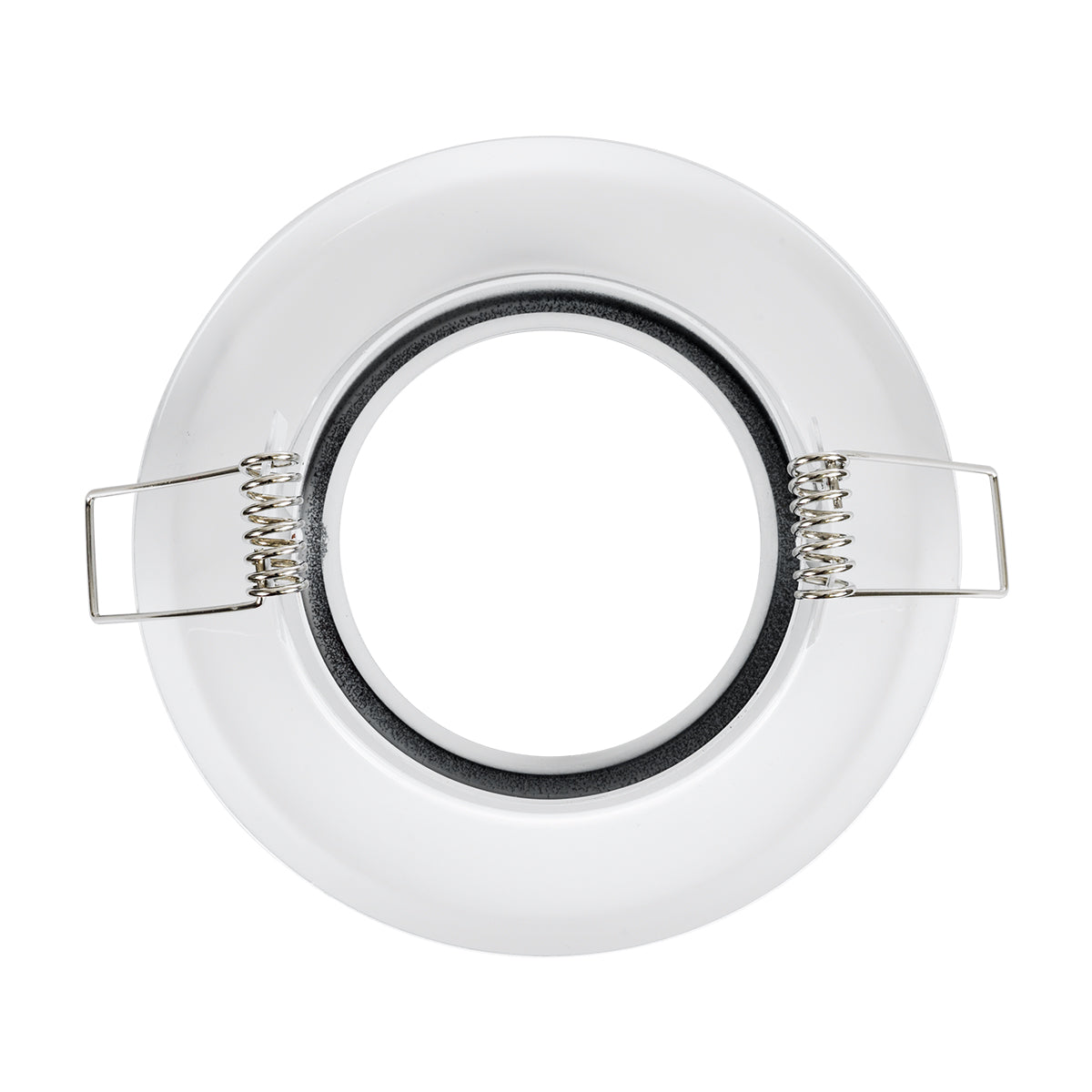 GLOBOSTAR® RAFY 77814 Χωνευτή Κινούμενη Βάση για Σποτ MR16 με Ντουί GU10/GU5.3 IP20 - Λευκό - Μ9.2 x Π9.2 x Υ3.1cm / Q7cm - ledmania.gr