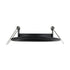 GloboStar® DELTA 77815 Χωνευτό Κινούμενο Στρόγγυλο Σποτ Οροφής για Λάμπα MR16 με Βάση GU5.3 ή GU10 - IP20 - Μεταλλικό - Φ92 x Υ28mm- Μαύρο - 5 Χρόνια Εγγύηση - ledmania.gr