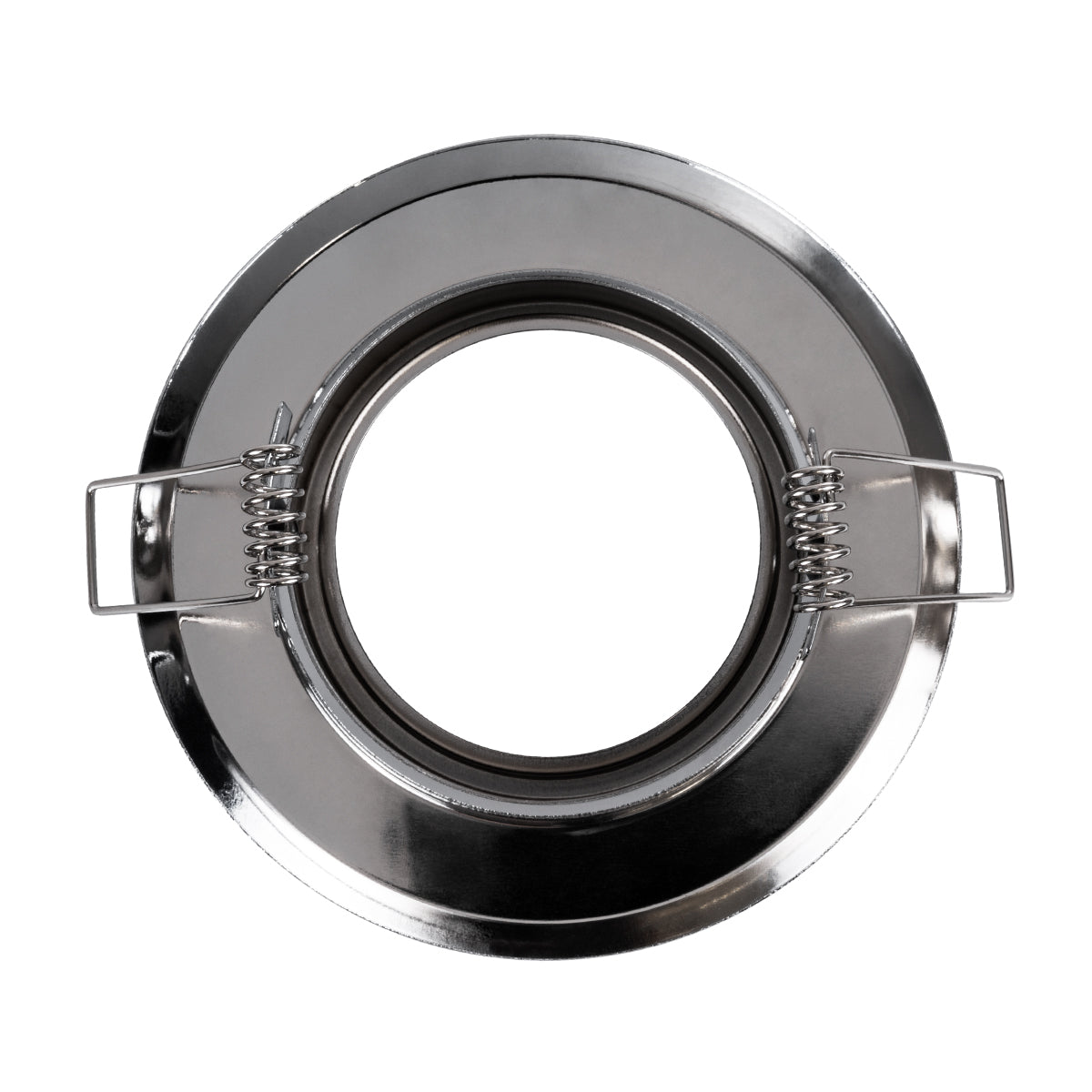 GloboStar® DELTA 77817 Χωνευτό Κινούμενο Στρόγγυλο Σποτ Οροφής για Λάμπα MR16 με Βάση GU5.3 ή GU10 - IP20 - Μεταλλικό - Φ92 x Υ28mm - Ασημί Νίκελ - 5 Χρόνια Εγγύηση - ledmania.gr