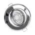 GloboStar® DELTA 77817 Χωνευτό Κινούμενο Στρόγγυλο Σποτ Οροφής για Λάμπα MR16 με Βάση GU5.3 ή GU10 - IP20 - Μεταλλικό - Φ92 x Υ28mm - Ασημί Νίκελ - 5 Χρόνια Εγγύηση - ledmania.gr