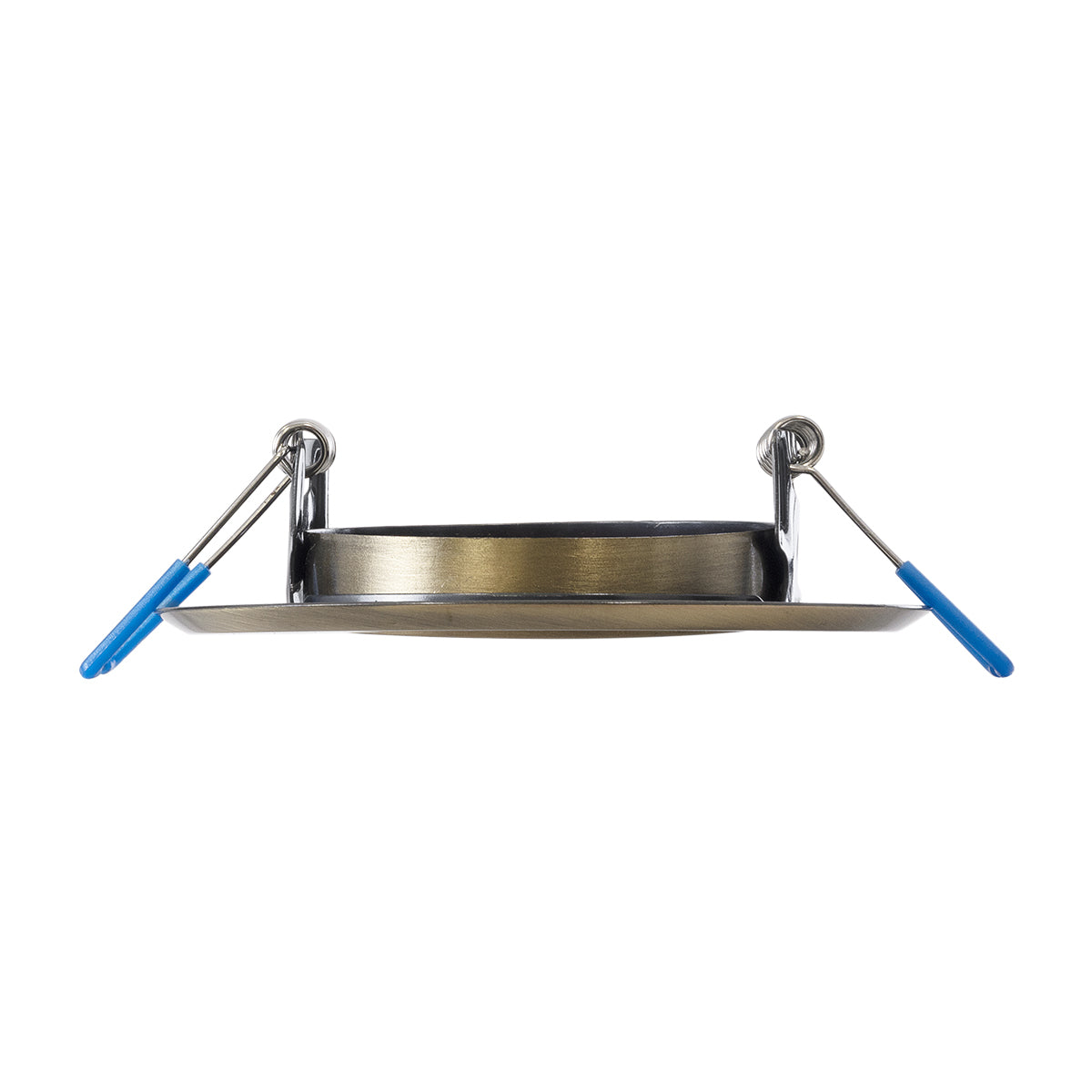 GloboStar® DELTA 77820 Χωνευτό Κινούμενο Στρόγγυλο Σποτ Οροφής για Λάμπα MR16 με Βάση GU5.3 ή GU10 - IP20 - Μεταλλικό - Φ92 x Υ28mm - Μπρούτζινο - 5 Χρόνια Εγγύηση - ledmania.gr
