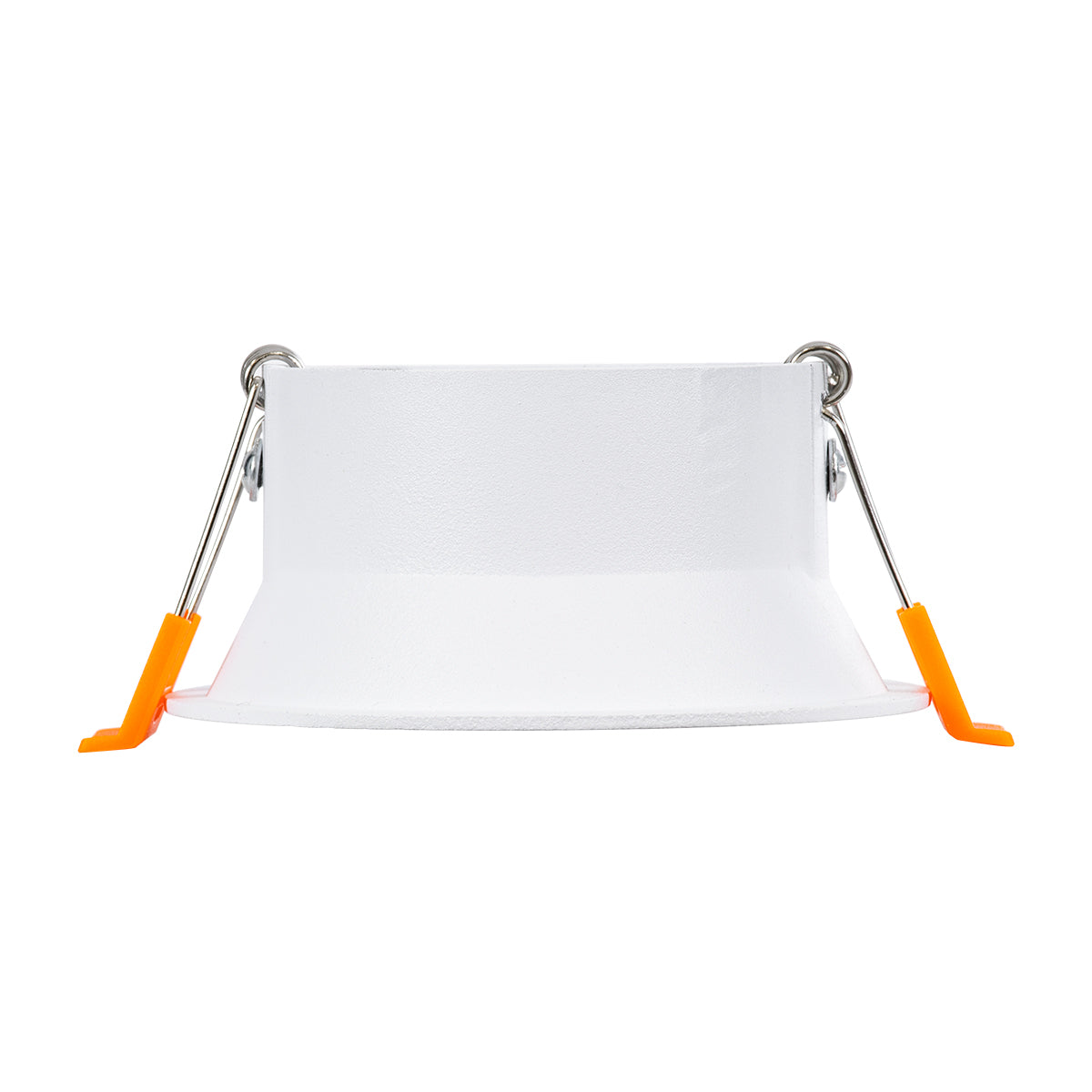 GloboStar® ALPHA 77830 Χωνευτό Κινούμενο Στρόγγυλο Σποτ Οροφής για Λάμπα MR16/GU10 - IP20 - Χυτό Αλουμίνιο - Φ9.4 x Υ4.2cm - Λευκό - 5 Χρόνια Εγγύηση - ledmania.gr