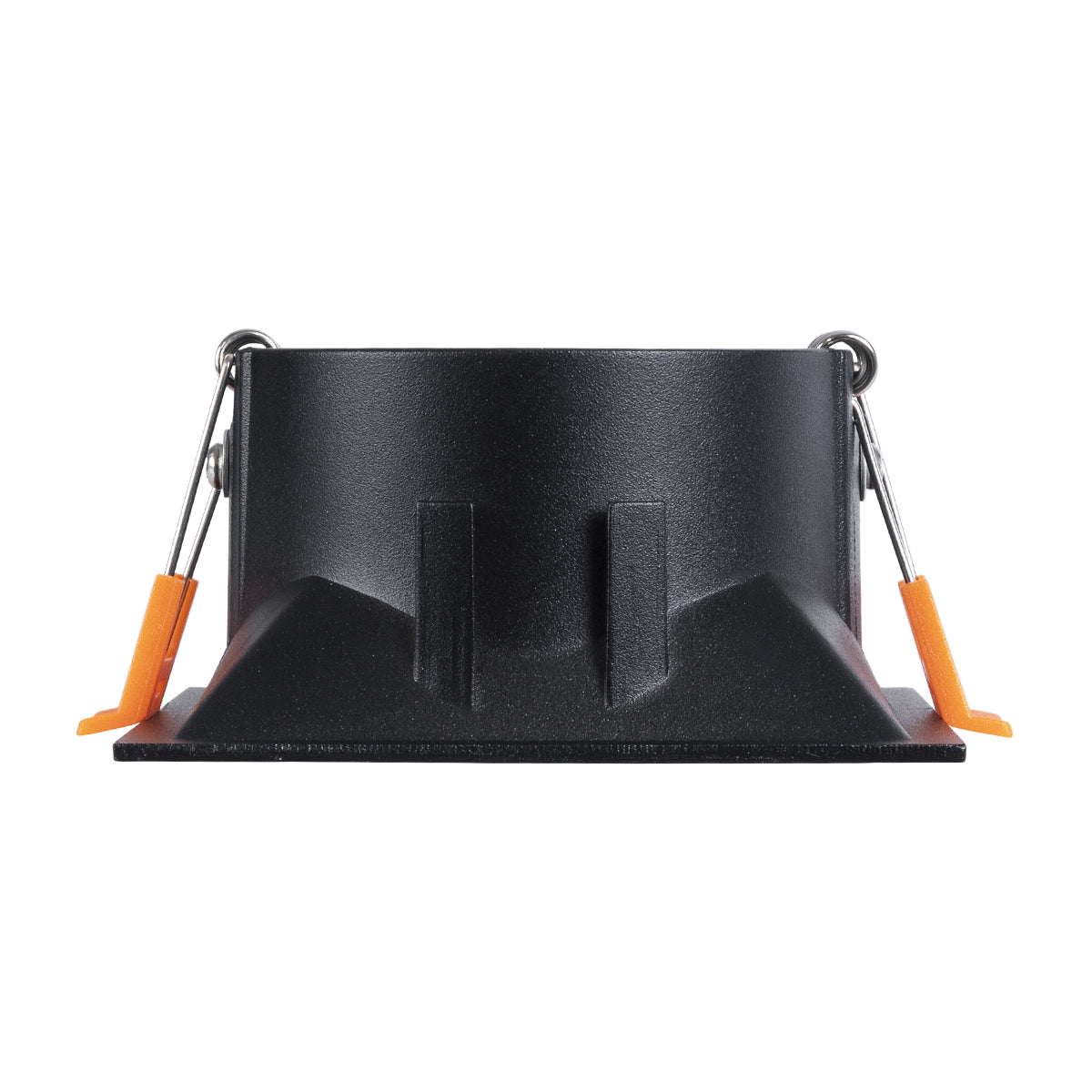 GloboStar® ALPHA 77833 Χωνευτό Κινούμενο Τετράγωνο Σποτ Οροφής για Λάμπα MR16/GU10 - IP20 - Χυτό Αλουμίνιο - Μ9 x Π9 x Υ4.5cm - Μαύρο - 5 Χρόνια Εγγύηση - ledmania.gr