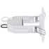 GloboStar® ACIDA 77844 Χωνευτή Στρογγυλή Μεταλλική Βάση Μπετού για Λάμπα R63 με Ντουί E27 AC 220-240V IP20 Φ11 x Υ11cm - Λευκή - 5 Years Warranty - ledmania.gr