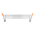 GLOBOSTAR® VITA 77850 Χωνευτή Κινούμενη Βάση για Σποτ AR111 με Ντουί GU10/GU5.3 IP20 - Λευκό - Μ17 x Π17 x Υ4.5cm / Q16cm - ledmania.gr