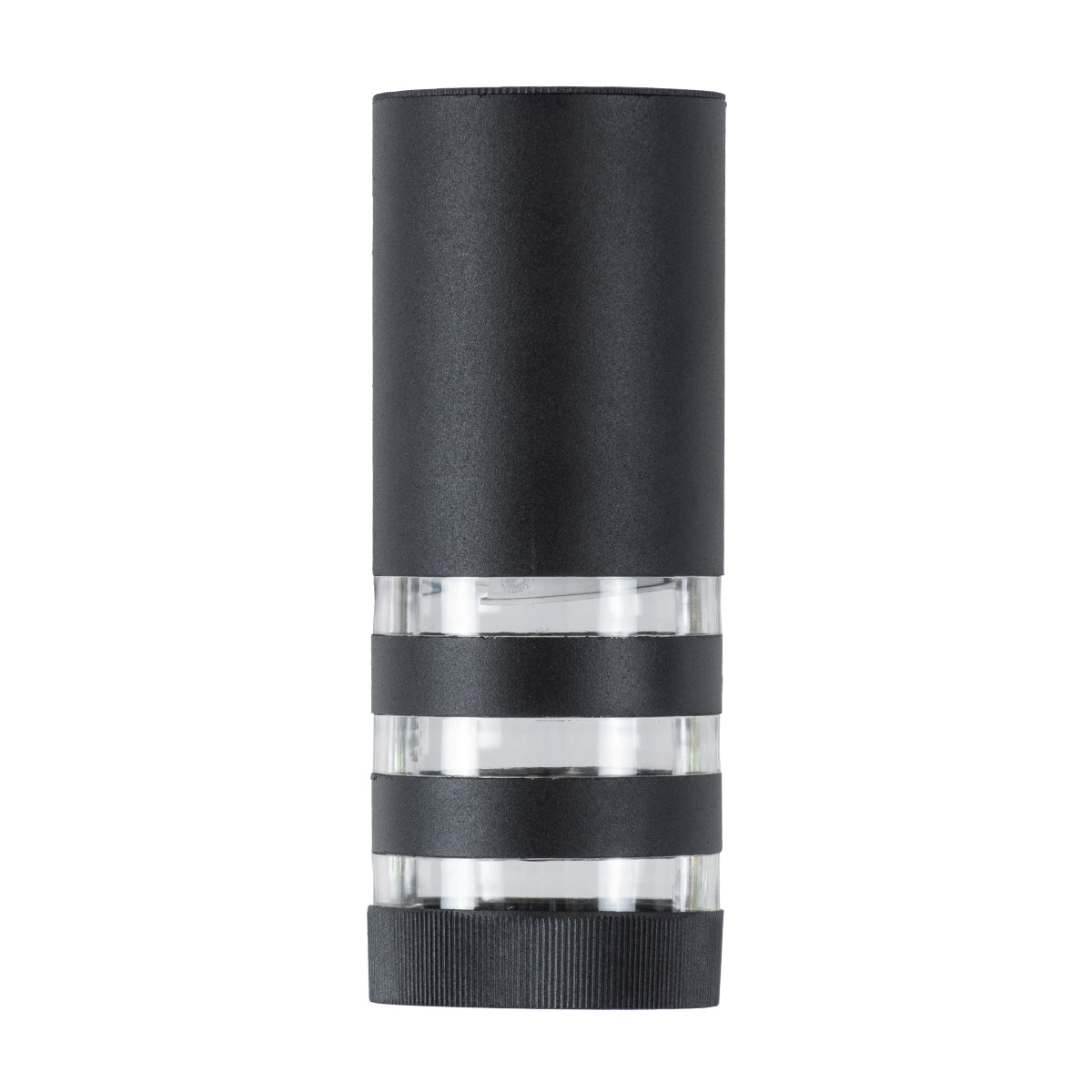 GloboStar® ORION 77882 Φωτιστικό Τοίχου - Απλίκα Αρχιτεκτονικού Φωτισμού Εσωτερικού/Εξωτερικού Χώρου Up or Down Μονόφωτο 1 x GU10 AC220-240V Αδιάβροχο IP65 - Σώμα Αλουμινίου & Tempered Glass - Μ9 x Π15 x Υ23.2cm - Μαύρο - 5 Years Warranty - ledmania.gr