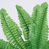 GloboStar® BOSTON FERN SMALL 78291 Τεχνητό Φυτό Φτέρη Βοστώνης Μικρή - Μπουκέτο Διακοσμητικών Φυτών - Κλαδιών με Φύλλωμα Πράσινο Υ30cm - ledmania.gr