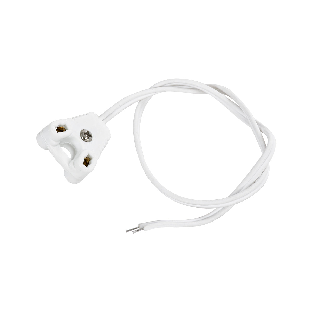 GLOBOSTAR® LAMPHOLDER 78953 Ντουί T8 G13 με 30cm Καλώδιο IP20 - Μ30 x Π1 x Υ2.2cm - ledmania.gr