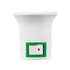 GLOBOSTAR® NIGHTLIGHT 78956 Φωτιστικό Νυκτός με Ντουί 1 x E27, Διακόπτη On/Off & Πρίζα Schuko AC 220-240V IP20 - Λευκό - Μ3.3 x Π6 x Υ5cm