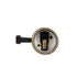 GLOBOSTAR® LAMPHOLDER 78966 Ντουί E27 με Διακόπτη On/Off IP20 Χρυσό - Μ5.5 x Π3.6 x Υ7cm