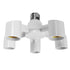 GLOBOSTAR® ADAPTOR 78979 Αντάπτορας/Μετατροπέας από Ντουί E27 σε 5 x E27 IP20 - Μ18 x Π18 x Υ10cm
